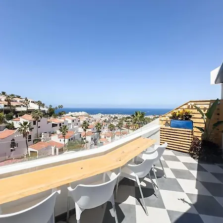 Serenity Ocean View 1Br With Pool In Holiday Valley Costa Adeje Exterior photo