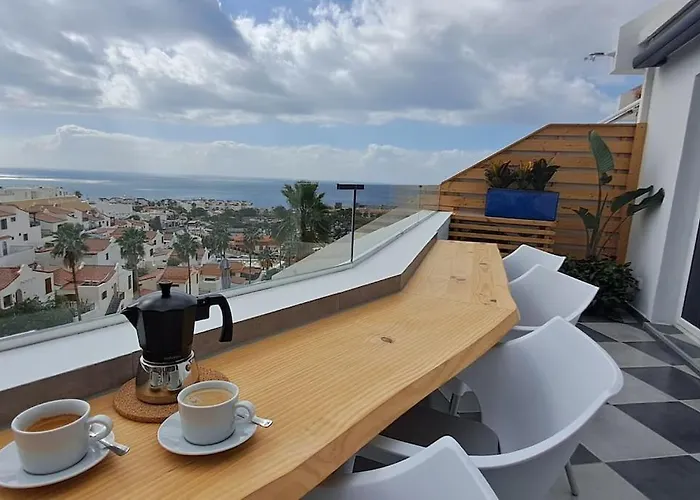 Serenity Ocean View 1Br With Pool In Holiday Valley Costa Adeje